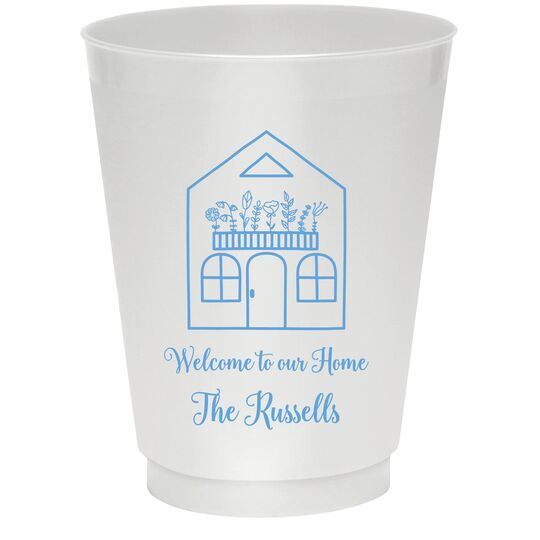 Garden House Colored Shatterproof Cups